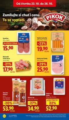 akční leták Lidl 30.10.2025-2.11.2025