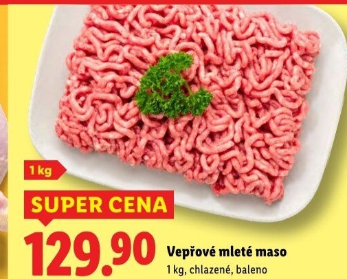 Maso mleté vepřové