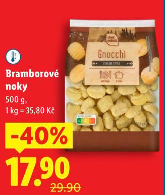 Noky bramborové Chef Select