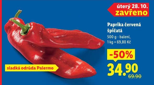 Paprika červená kapie