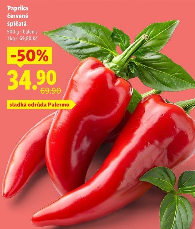 Paprika červená kapie