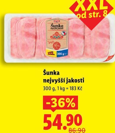 Šunka nejvyšší jakosti Pikok