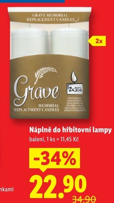 Svíčky hřbitovní - náplň