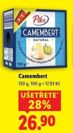 Sýr Camembert Pilos