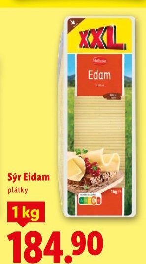 Sýr Eidam Milbona