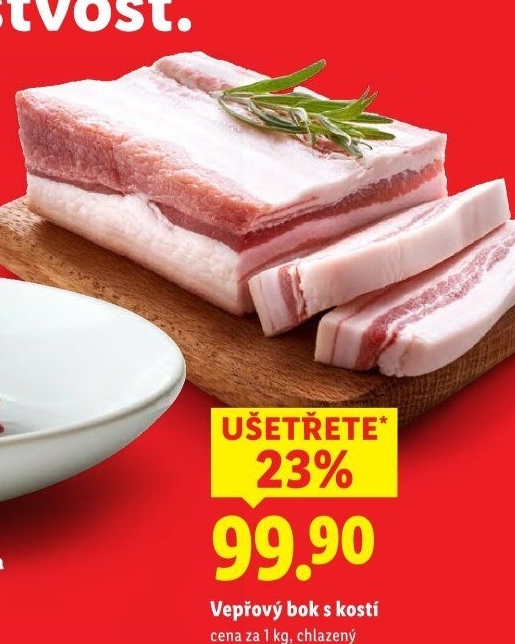 Vepřový bok s kostí