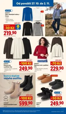 akční leták Lidl 27.10.2025-2.11.2025