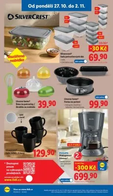 akční leták Lidl 27.10.2025-2.11.2025