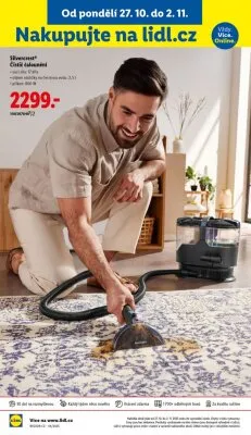akční leták Lidl 27.10.2025-2.11.2025