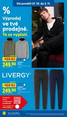 akční leták Lidl 27.10.2025-2.11.2025