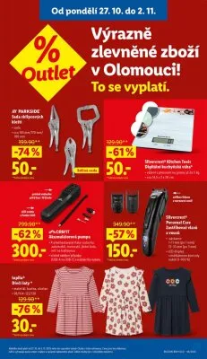 akční leták Lidl 27.10.2025-2.11.2025