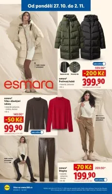 akční leták Lidl 27.10.2025-2.11.2025