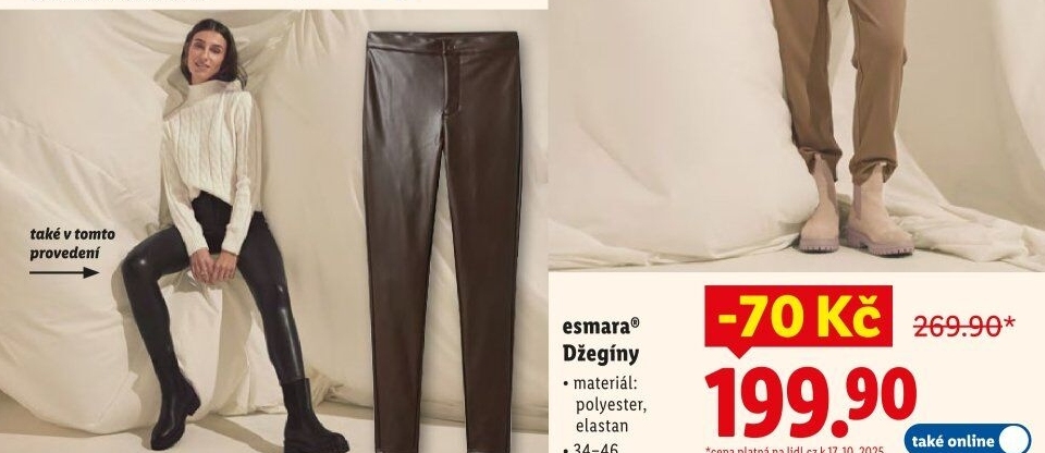 Dámské džegíny Esmara
