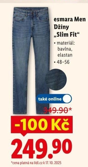 Pánské džíny Esmara Men