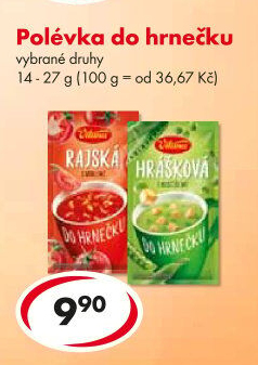 Instantní polévka do hrnečku Vitana
