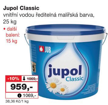 Barva Jupol Classic JUB