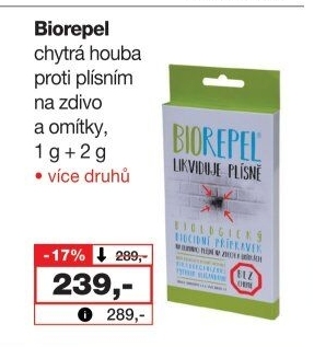 Chytrá houba proti plísním BioRepel