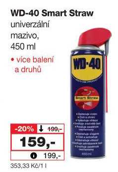 Mazivo Smart Straw WD-40