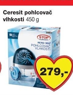 Pohlcovač vlhkosti Ceresit