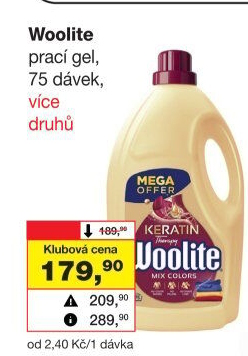 Prací gel Woolite