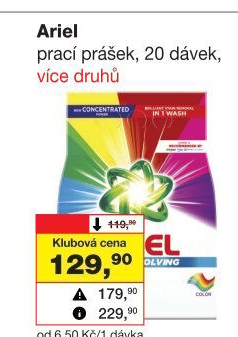 Prací prášek Ariel