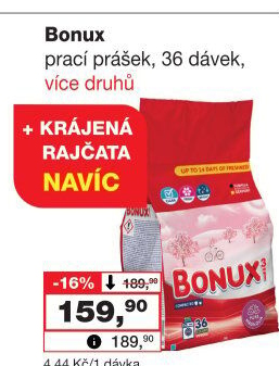 Prací prášek Bonux