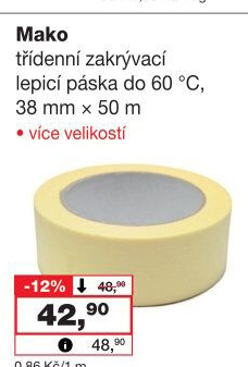 Zakrývací páska Mako