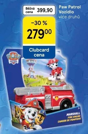Autíčko Tlapková patrola Paw Patrol Spin Master