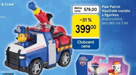 Dětské hasičské auto Tlapková patrola Paw Patrol