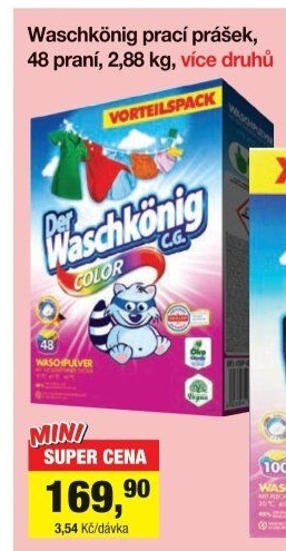 Prací prášek Waschkönig