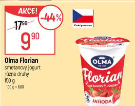 Jogurt smetanový Florian Olma