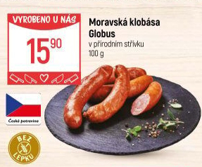 Moravská klobása Globus