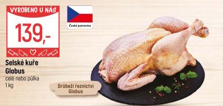 Selské kuře Globus