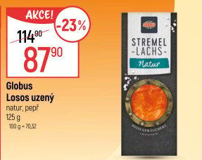 Losos uzený Globus