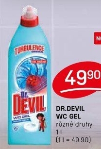 Čistič WC gelový Dr. Devil