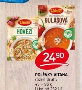 Instantní polévky Vitana