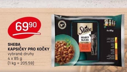 Kapsičky pro kočky Sheba
