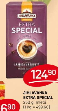 Mletá káva extra speciál Jihlavanka