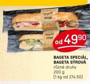 Obložená bageta