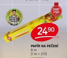 Papír na pečení Dobrý Výběr