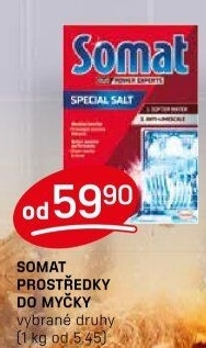 Prostředky do myčky Somat