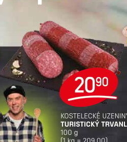 Salám turistický Kostelecké uzeniny