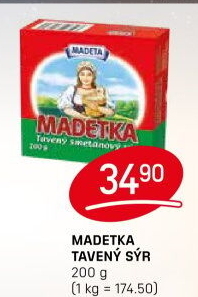 Sýr tavený smetanový Madetka