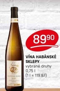 Vína Habánské sklepy
