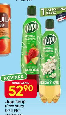 Sirup hustý Lahvinka Jupí