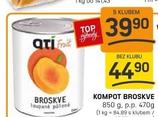 Kompot broskve Ati Fruit