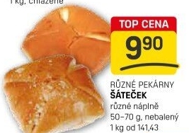 Šáteček s náplní