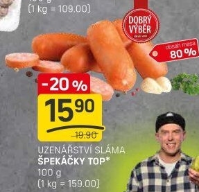 Špekáčky Top Dobrý Výběr