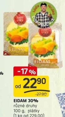 Sýr Eidam 30% Dobrý Výběr