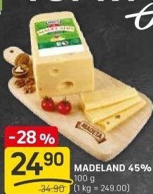 Sýr Madeland 45% Madeta